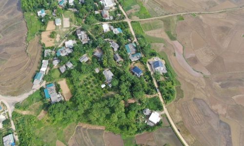 Đất Lỗ Sơn, Tân Lạc đẹp như 1 nàng thơ Diện tích đẹp, vị trí cũng đẹp Diện tích 1409 m2 có 400ont thế đất cao , view cánh đồng