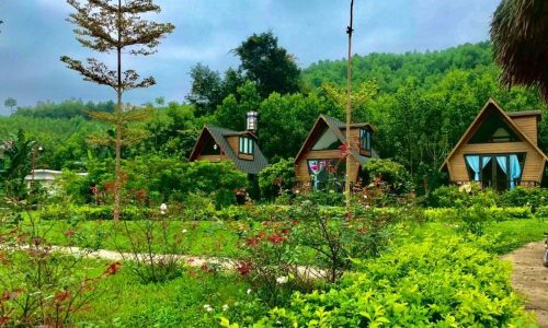 Bán gấp resort mini có tổng diện tích đất lên đến 4100m2 trong đó có 150m2 đất thổ cư còn lại là đất cây lâu năm