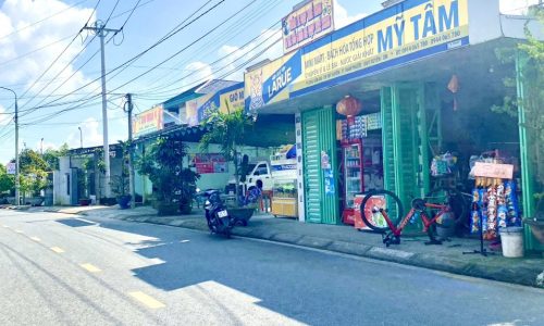 Bán Đất Mặt tiền đường nhựa kinh doanh buôn bán gần chợ Vĩnh Điện 1tỷ350 Sẵn sổ