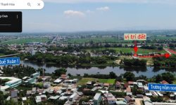 Nhượng lại lô đất 144m2 sát QL1A,view sân vận động,gần chợ,Giá 6xx