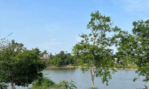 BÁN GẤP LÔ ĐẤT BÁM HỒ CÓ DT 1447m2 SẴN KHUÔN VIÊN NGHỈ DƯỠNG CỰC ĐẸP