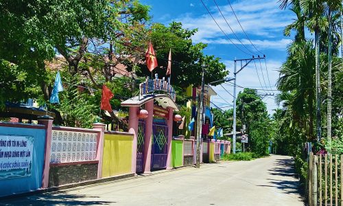 Đất vườn biệt thự ngay cầu Hà Tân – Bờ Tây sông Thu Bồn – Đối diện làng Gốm Thanh Hà –Hội An .