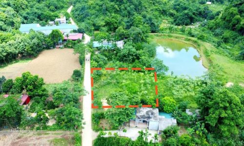 BÁN GẤP LÔ ĐẤT VIEW ĐẸP LƯNG TỰA NÚI VIEW HỒ CÓ DT 1000m2 GIÁ CHỈ 1,x TỶ