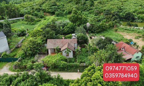 BÁN GẤP LÔ ĐẤT CÓ SẴN KHUÔN VIÊN NHÀ VÀ AO VỚI DIỆN TÍCH 1460m2/400m2 THỔ CƯ