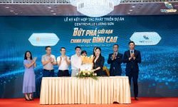 GREENLANDHB CHÍNH THỨC TRỞ THÀNH ĐẠI LÝ F1 PHÂN PHỐI DỰ ÁN CENTREVILLE LƯƠNG SƠN, HÒA BÌNH
