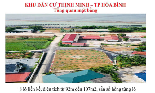 CHỈ CÒN VÀI LÔ CUỐI – 2 MẶT TIỀN VIEW SÔNG ĐÀ – TRUNG TÂM TP. HÒA BÌNH!