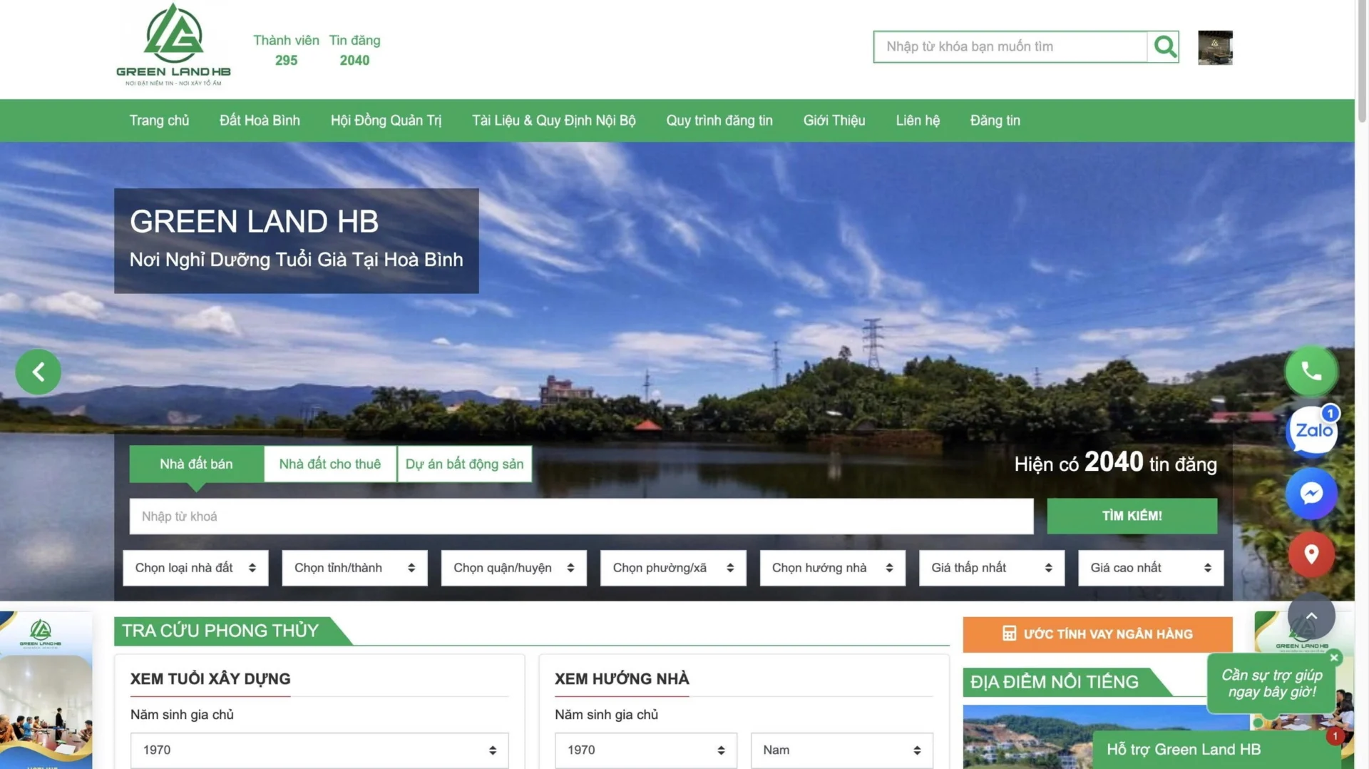 Giới Thiệu Về Green Land Hb